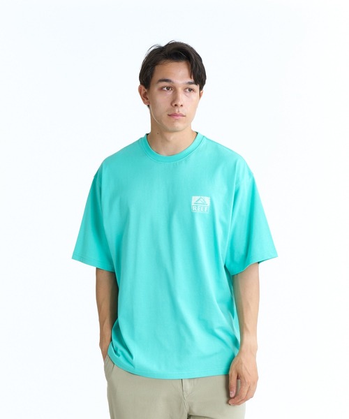 REEF(リーフ)の「REEF BOX LOGO SS T Tシャツ 【2026年春夏モデル】/リーフボックスロゴ半袖Tシャツ(Tシャツ/カットソー・メンズ・ミント/ホワイト/ピンク/ブラック・X-LARGE/LARGE/MEDIUM/SMALL)」の20枚目の写真