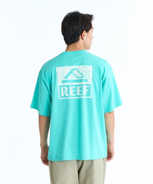 REEF(リーフ)の「REEF BOX LOGO SS T Tシャツ 【2026年春夏モデル】/リーフボックスロゴ半袖Tシャツ(Tシャツ/カットソー・メンズ・ミント/ホワイト/ピンク/ブラック・X-LARGE/LARGE/MEDIUM/SMALL)」の21枚目の写真