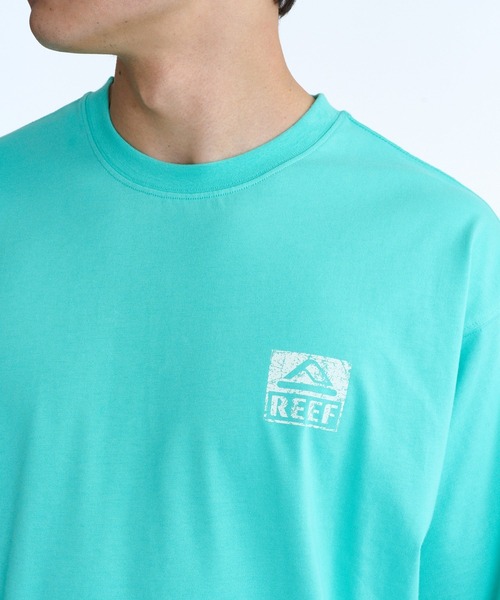 REEF(リーフ)の「REEF BOX LOGO SS T Tシャツ 【2026年春夏モデル】/リーフボックスロゴ半袖Tシャツ(Tシャツ/カットソー・メンズ・ミント/ホワイト/ピンク/ブラック・X-LARGE/LARGE/MEDIUM/SMALL)」の22枚目の写真