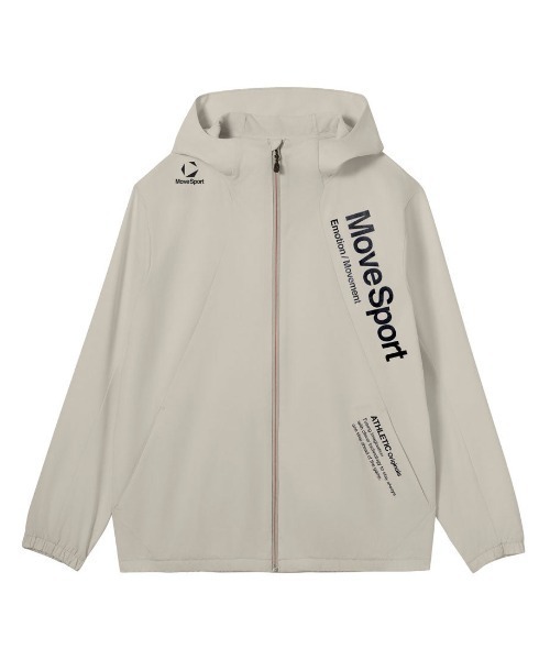 MoveSport(ムーブスポーツ)の「ムーブスポーツ サンスクリーンジャケット(ジャージ・メンズ・ブラック/ブルー/グレー/ネイビー/ベージュ・M/L/LL/3L)」の3枚目の写真