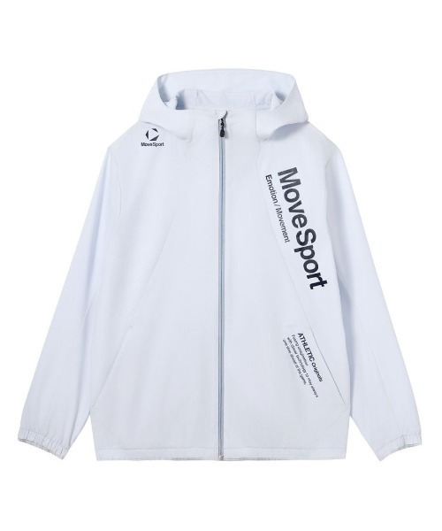 MoveSport(ムーブスポーツ)の「ムーブスポーツ サンスクリーンジャケット(ジャージ・メンズ・ブラック/ブルー/グレー/ネイビー/ベージュ・M/L/LL/3L)」の2枚目の写真