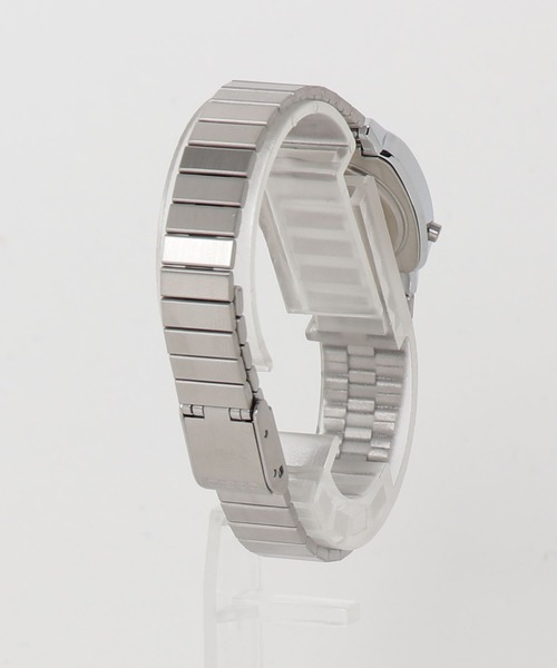 ARCHIVER(アーカイバ)の「【CASIO(カシオ)】デジタルミニ(デジタル腕時計・レディース・シルバー系その他2/シルバー/シルバー系その他/ボルドー・FREE)」の5枚目の写真