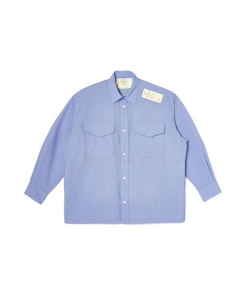 N.HOOLYWOOD TEST PRODUCT EXCHANGE SERVICE（N.ハリウッド テストプロダクト エクスチェンジサービス）の「CPO SHIRT（シャツ/ブラウス・メンズ・ネイビー/ブルー/ブラック・40/38/36）」の3枚目の写真