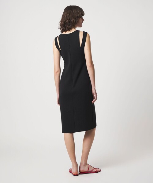 6（ロク）の「＜6(ROKU)＞ホール ワンピース（ワンピース・レディース・ブラック・36/38）」の2枚目の写真