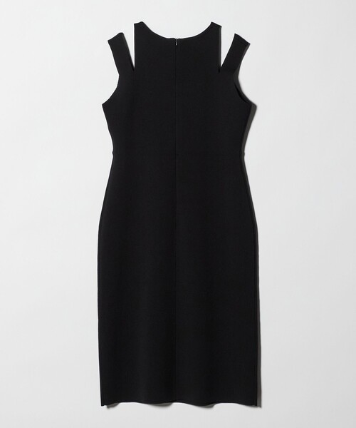 6（ロク）の「＜6(ROKU)＞ホール ワンピース（ワンピース・レディース・ブラック・36/38）」の4枚目の写真