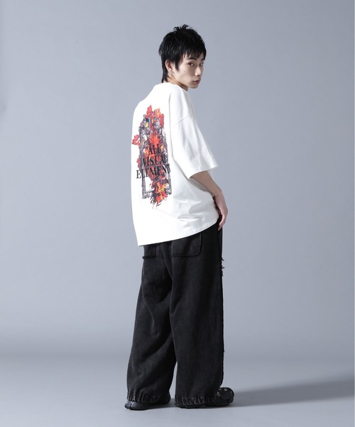 A4A（エーフォーエー）の「A4A/エーフォーエー/ROSE S/S TEE（Tシャツ/カットソー・メンズ・ホワイト/ブラック・L/M）」の7枚目の写真