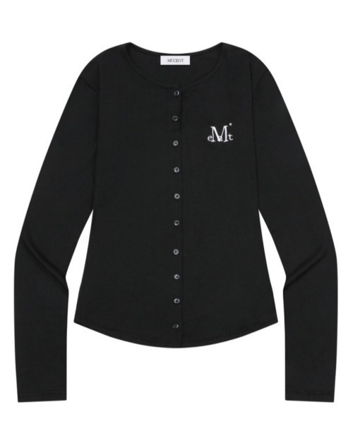 MUCENT(ムセント)の「A'GEM/9 × .kom 『MUCENT/ムセント』 ANZ SLIM FIT R-NECK CARDIGAN/スリームフィットラウンドネックカーディガン(カーディガン/ボレロ・レディース・ホワイト/チャコールグレー/グレー/ブラック・FREE)」の14枚目の写真