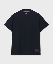 Paul Smith | "Cropped Logo" モックネック 半袖Tシャツ / 163513 SMOC(Tシャツ/カットソー)