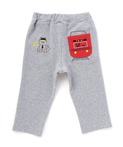 SLAP SLIP(スラップスリップ)の「乗り物モチーフ7分丈ミラノリブパンツ(80~120cm)(その他パンツ・キッズ・イエロー/グレー/ブラック・120cm/100cm/90cm/110cm/80cm)」の5枚目の写真