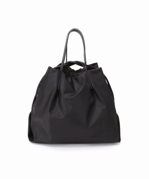 LE TALON（ルタロン）の「LETALON 2WAYギャザーナイロントート（トートバッグ・レディース・ベージュ/ブラック・FREE）」の7枚目の写真