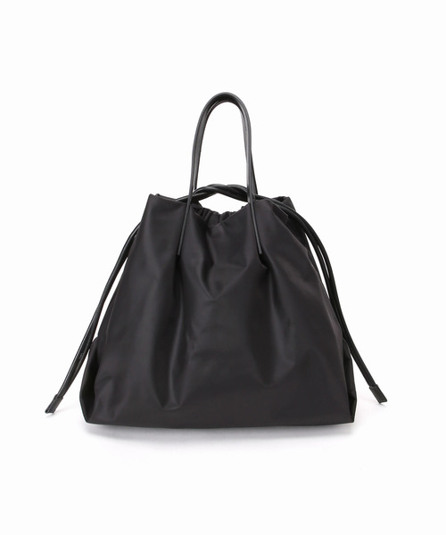 LE TALON（ルタロン）の「LETALON 2WAYギャザーナイロントート（トートバッグ・レディース・ベージュ/ブラック・FREE）」の19枚目の写真