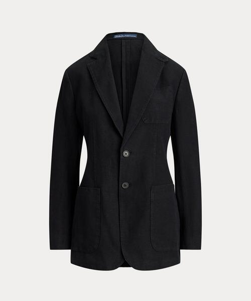 POLO RALPH LAUREN（ポロ ラルフ ローレン）の「シングルブレステッド リネン ブレザー（テーラードジャケット・レディース・ブラック系1・2/0/4/6）」の6枚目の写真