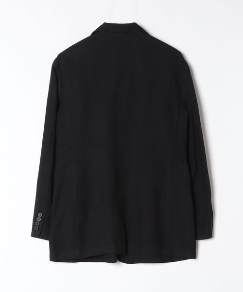 POLO RALPH LAUREN（ポロ ラルフ ローレン）の「シングルブレステッド リネン ブレザー（テーラードジャケット・レディース・ブラック系1・2/0/4/6）」の4枚目の写真