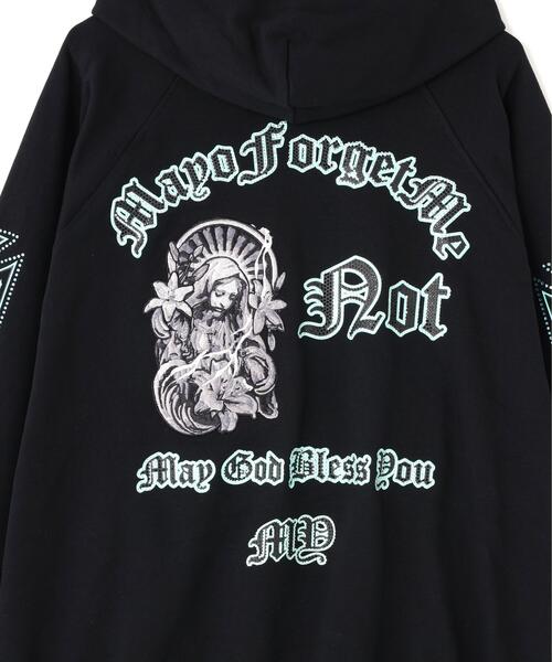 ROYAL FLASH（ロイヤルフラッシュ）の「MAYO/メイヨー/別注パーカー（パーカー・メンズ・ブルー/ブラック・L/XL/M）」の4枚目の写真