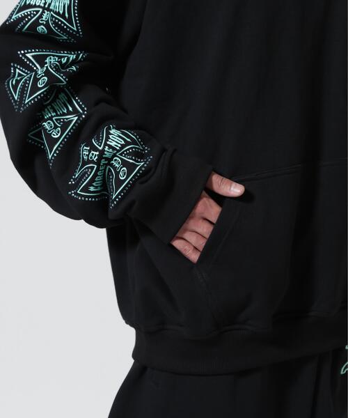 ROYAL FLASH(ロイヤルフラッシュ)の「MAYO/メイヨー/別注パーカー(パーカー・メンズ・ブルー/ブラック・L/XL/M)」の10枚目の写真