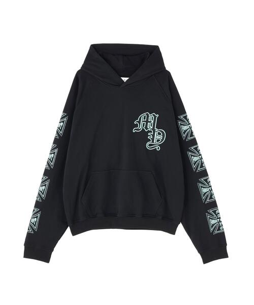 ROYAL FLASH(ロイヤルフラッシュ)の「MAYO/メイヨー/別注パーカー(パーカー・メンズ・ブルー/ブラック・L/XL/M)」の13枚目の写真