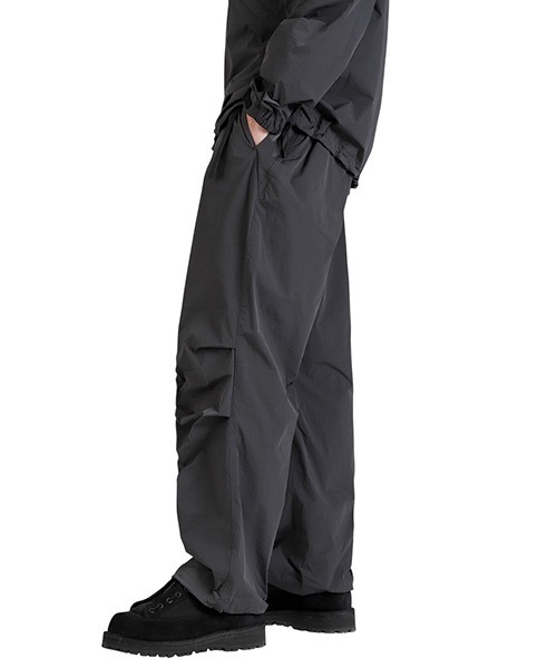 GOLDWIN（ゴールドウィン）の「Goldwin / ゴールドウイン：別注 Dope Dyed Rip-stop Wide Pants：ONLYARK-3-2507[PIE]（その他パンツ・メンズ・グレー系その他・3/2/1/4）」の15枚目の写真