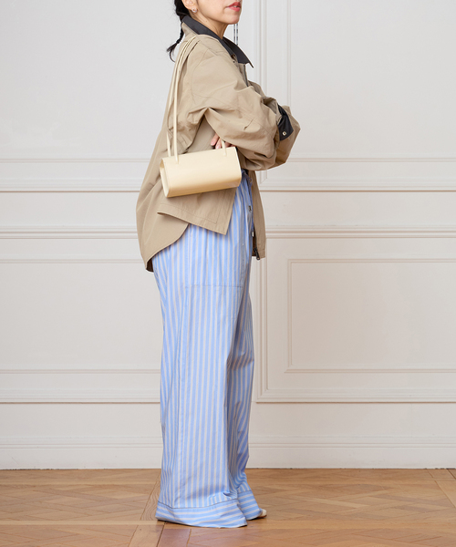 IENA LA BOUCLE（イエナラブークル）の「IENA LA BOUCLE コットンストライプスリーピーパンツ（その他パンツ・レディース・ライトブルー・38/36）」の20枚目の写真