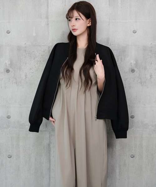 DRESS PLUS(ドレスプラス)の「ロングワンピ ラッシュガード ウエストタック(ワンピース・レディース・チャコール/ダークベージュ/ブラック・M/L)」の21枚目の写真