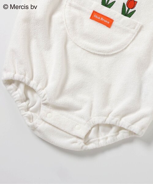 Miffy（ ミッフィー）の「Dick Bruna フード付きボディスーツ（ロンパース・キッズ・オフホワイト・80）」の11枚目の写真