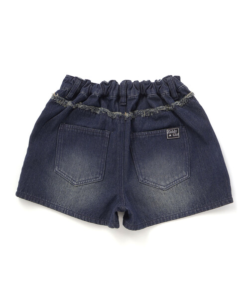 ZIDDY（ジディ）の「ラインストーンショートデニムパンツ(130~160cm)（デニムパンツ・キッズ・ネイビー/ブルー・FREE/150cm/140cm/130cm）」の13枚目の写真