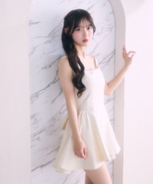 TITTY&CO. | バックリボンラメデザインワンピース(ワンピース)