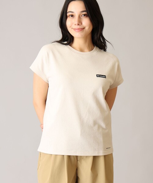 Columbia(コロンビア)の「UVカット Columbia/ ウィメンズ ルックアウトスパイアー ショートスリーブ Tシャツ /コロンビア(Tシャツ/カットソー・レディース・ネイビー/ブラウン/ストーン・XL/L/M/S)」の2枚目の写真