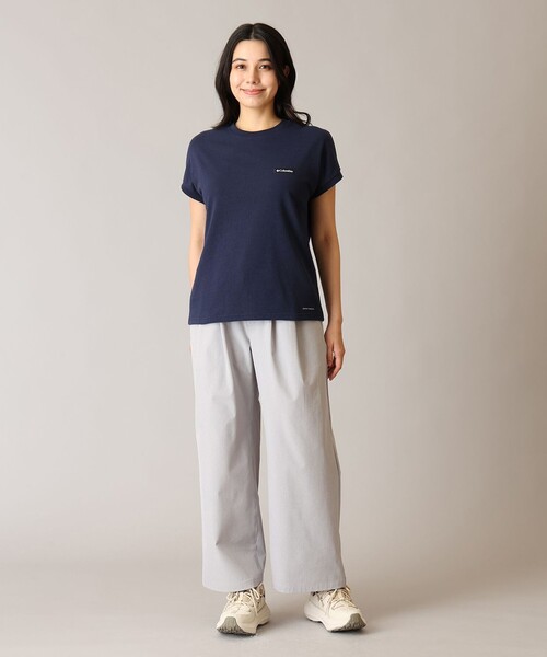 Columbia(コロンビア)の「UVカット Columbia/ ウィメンズ ルックアウトスパイアー ショートスリーブ Tシャツ /コロンビア(Tシャツ/カットソー・レディース・ネイビー/ブラウン/ストーン・XL/L/M/S)」の18枚目の写真