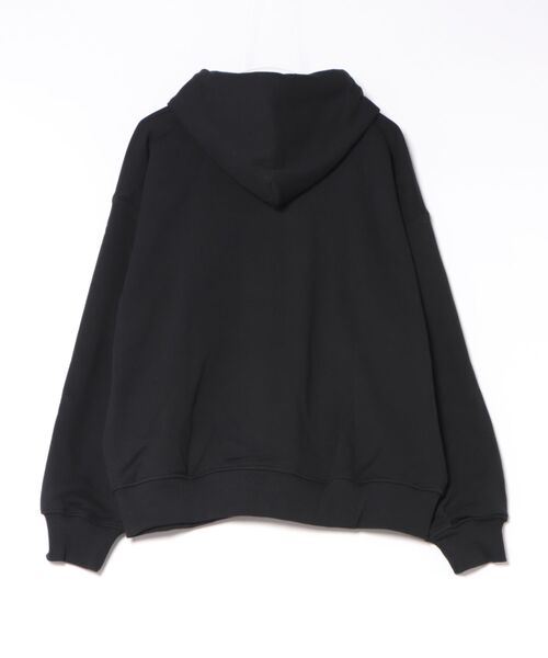 RUSSELL(ラッセル)の「【RUSSEL】111261-058 RUSSELL×BerBerJin Nu BlendSweat×Athletic Jersey Double Face Hoodie(スウェット・レディース・ブラック・L/M)」の2枚目の写真