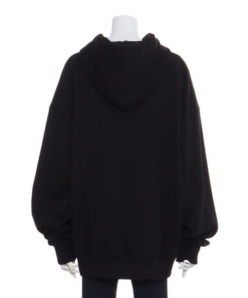 RUSSELL(ラッセル)の「【RUSSEL】111261-058 RUSSELL×BerBerJin Nu BlendSweat×Athletic Jersey Double Face Hoodie(スウェット・レディース・ブラック・L/M)」の4枚目の写真