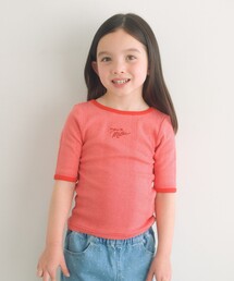MILLER（ミラー）の「【別注】＜Robert P. Miller＞5分袖 Tシャツ / キッズ  100cm-130cm（Tシャツ/カットソー）」
