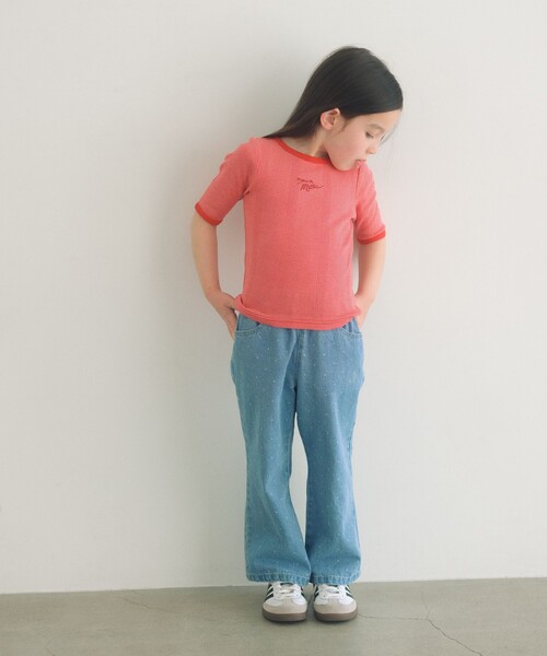 MILLER(ミラー)の「【別注】<Robert P. Miller>5分袖 Tシャツ / キッズ 100cm-130cm(Tシャツ/カットソー・キッズ・レッド/イエロー/コバルトブルー・110cm/130cm/120cm/100cm)」の4枚目の写真