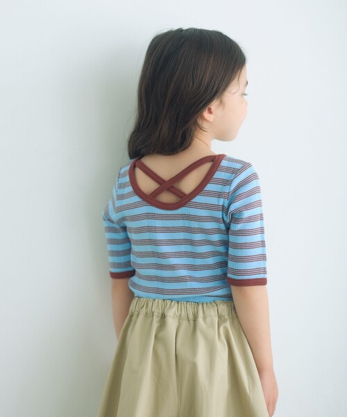 MILLER(ミラー)の「【別注】<Robert P. Miller>5分袖 Tシャツ / キッズ 100cm-130cm(Tシャツ/カットソー・キッズ・レッド/イエロー/コバルトブルー・110cm/130cm/120cm/100cm)」の5枚目の写真