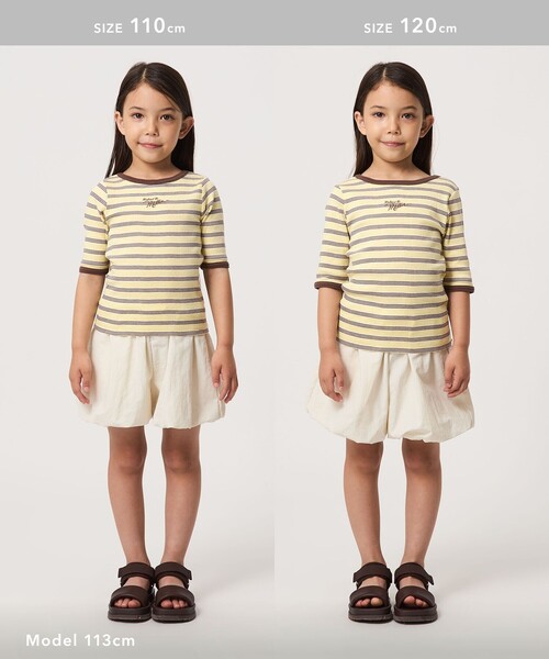MILLER(ミラー)の「【別注】<Robert P. Miller>5分袖 Tシャツ / キッズ 100cm-130cm(Tシャツ/カットソー・キッズ・レッド/イエロー/コバルトブルー・110cm/130cm/120cm/100cm)」の8枚目の写真