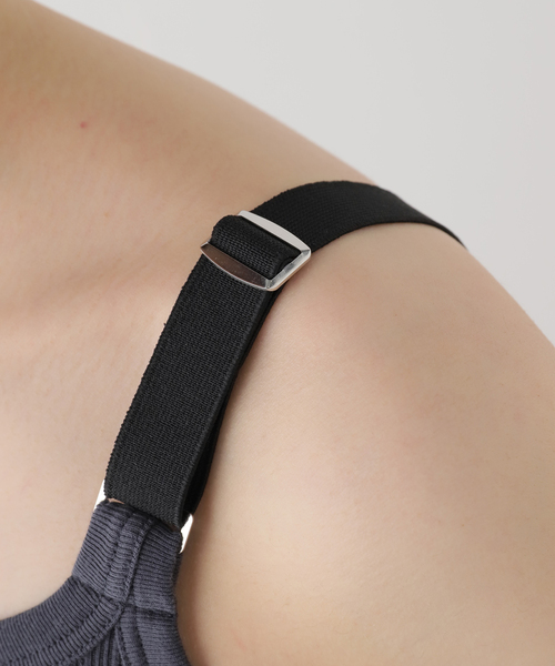 FRAMeWORK（フレームワーク）の「JANE SMITH/ジェーンスミス cotton eyelet rib up down cam（タンクトップ・レディース・ブラウン/チャコールグレー・FREE）」の19枚目の写真