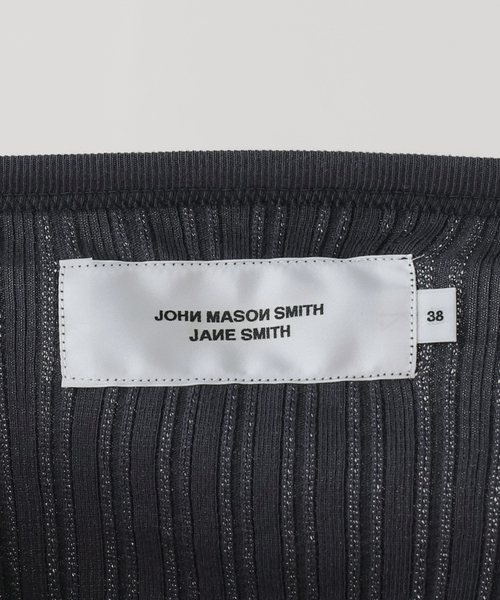 FRAMeWORK（フレームワーク）の「JANE SMITH/ジェーンスミス cotton eyelet rib up down cam（タンクトップ・レディース・ブラウン/チャコールグレー・FREE）」の21枚目の写真