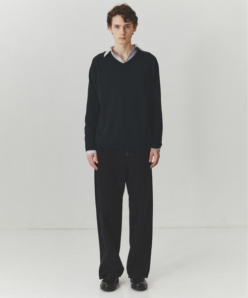 PUBLIC TOKYO(パブリックトウキョウ)の「PUBLIC DENIM STRAIGHT /日本製/岡山デニム/ストレート/春服(デニムパンツ・メンズ・ブラック/ミント/ダークインディゴブルー/ライトインディゴブルー・3/1/2)」の9枚目の写真