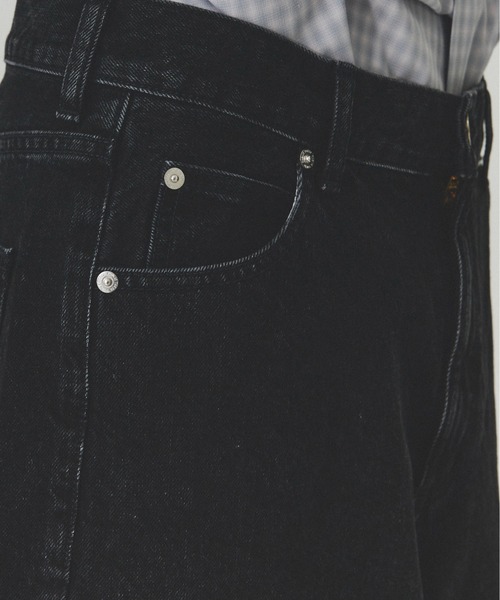 PUBLIC TOKYO(パブリックトウキョウ)の「PUBLIC DENIM STRAIGHT /日本製/岡山デニム/ストレート/春服(デニムパンツ・メンズ・ブラック/ミント/ダークインディゴブルー/ライトインディゴブルー・3/1/2)」の17枚目の写真
