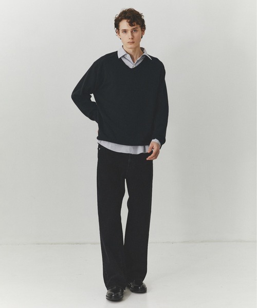 PUBLIC TOKYO(パブリックトウキョウ)の「PUBLIC DENIM STRAIGHT /日本製/岡山デニム/ストレート/春服(デニムパンツ・メンズ・ブラック/ミント/ダークインディゴブルー/ライトインディゴブルー・3/1/2)」の22枚目の写真