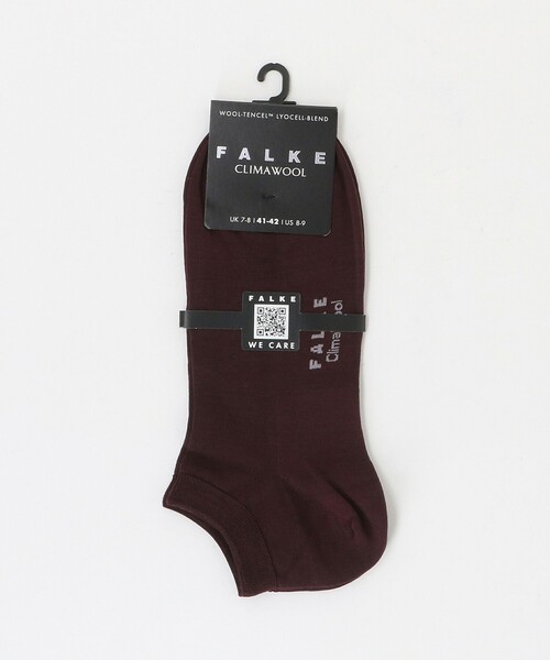 FALKE(ファルケ)の「<FALKE>CLIMA SOCKS/ショート ソックス(ソックス/靴下・メンズ・ワイン/ブラック/オフホワイト/グレー系・41/42)」の4枚目の写真