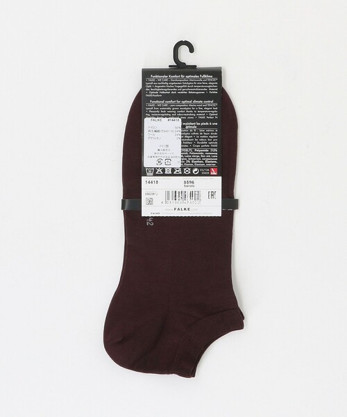 FALKE(ファルケ)の「<FALKE>CLIMA SOCKS/ショート ソックス(ソックス/靴下・メンズ・ワイン/ブラック/オフホワイト/グレー系・41/42)」の15枚目の写真