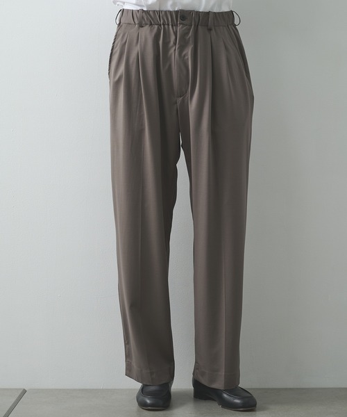 KANEMASA PHIL./カネマサフィル】46G Pintuck Pants（スラックス