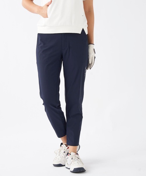 FILA GOLF(フィラゴルフ )の「【FILA GOLF:フィラゴルフ】レディースクロップドパンツ 冷感機能 ゴルフ(その他パンツ・レディース・ネイビー/ブラック/ホワイト/ライトグレー・SMALL/MEDIUM/LARGE/X-LARGE)」の4枚目の写真
