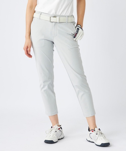 FILA GOLF(フィラゴルフ )の「【FILA GOLF:フィラゴルフ】レディースクロップドパンツ 冷感機能 ゴルフ(その他パンツ・レディース・ネイビー/ブラック/ホワイト/ライトグレー・SMALL/MEDIUM/LARGE/X-LARGE)」の3枚目の写真