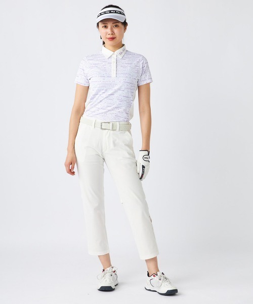 FILA GOLF(フィラゴルフ )の「【FILA GOLF:フィラゴルフ】レディースクロップドパンツ 冷感機能 ゴルフ(その他パンツ・レディース・ネイビー/ブラック/ホワイト/ライトグレー・SMALL/MEDIUM/LARGE/X-LARGE)」の5枚目の写真