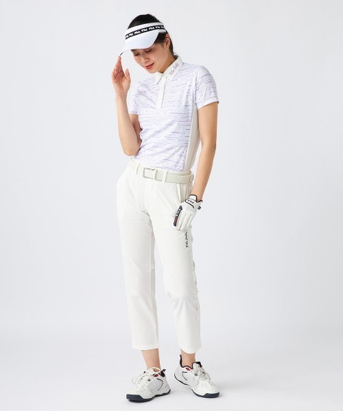 FILA GOLF(フィラゴルフ )の「【FILA GOLF:フィラゴルフ】レディースクロップドパンツ 冷感機能 ゴルフ(その他パンツ・レディース・ネイビー/ブラック/ホワイト/ライトグレー・SMALL/MEDIUM/LARGE/X-LARGE)」の6枚目の写真