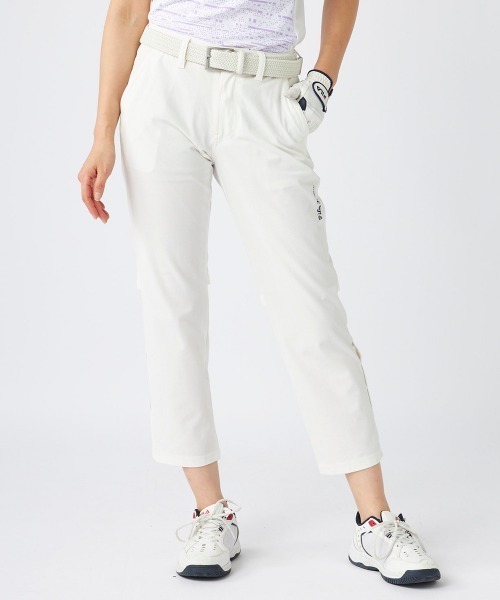 FILA GOLF(フィラゴルフ )の「【FILA GOLF:フィラゴルフ】レディースクロップドパンツ 冷感機能 ゴルフ(その他パンツ・レディース・ネイビー/ブラック/ホワイト/ライトグレー・SMALL/MEDIUM/LARGE/X-LARGE)」の7枚目の写真