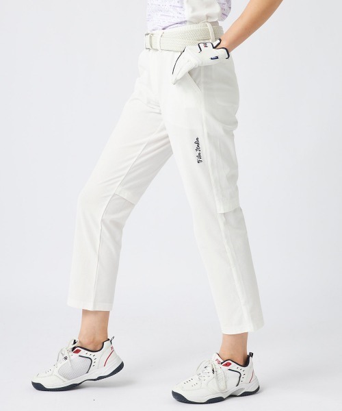FILA GOLF(フィラゴルフ )の「【FILA GOLF:フィラゴルフ】レディースクロップドパンツ 冷感機能 ゴルフ(その他パンツ・レディース・ネイビー/ブラック/ホワイト/ライトグレー・SMALL/MEDIUM/LARGE/X-LARGE)」の9枚目の写真