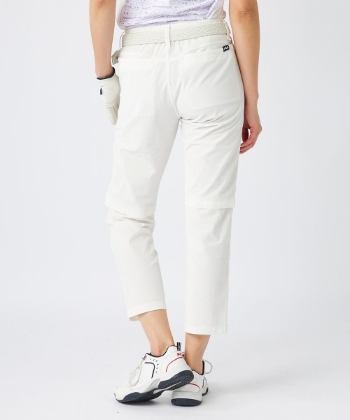 FILA GOLF(フィラゴルフ )の「【FILA GOLF:フィラゴルフ】レディースクロップドパンツ 冷感機能 ゴルフ(その他パンツ・レディース・ネイビー/ブラック/ホワイト/ライトグレー・SMALL/MEDIUM/LARGE/X-LARGE)」の10枚目の写真