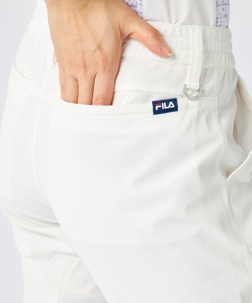 FILA GOLF(フィラゴルフ )の「【FILA GOLF:フィラゴルフ】レディースクロップドパンツ 冷感機能 ゴルフ(その他パンツ・レディース・ネイビー/ブラック/ホワイト/ライトグレー・SMALL/MEDIUM/LARGE/X-LARGE)」の14枚目の写真